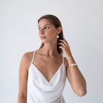 unique and high-quality pearl earrings for feminine looks, affordable pearl jewelry in Bali for your active days